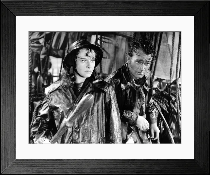 Framed Print : REAP THE WILD WIND, Paulette Goddard, John Wayne, 1942