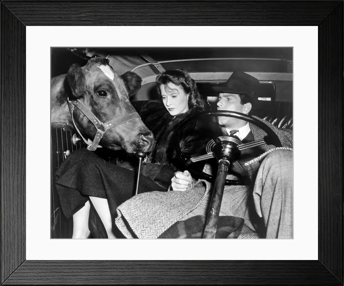 Framed Print : REMEMBER THE NIGHT, Barbara Stanwyck, Fred MacMurray, 1940
