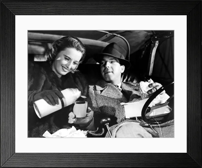 Framed Print : REMEMBER THE NIGHT, Barbara Stanwyck, Fred MacMurray, 1940 Framed Print : REMEMBER THE NIGHT, Barbara Stanwyck, Fred MacMurray, 1940