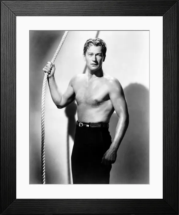 Framed Print : REAP THE WILD WIND, John Wayne, 1942