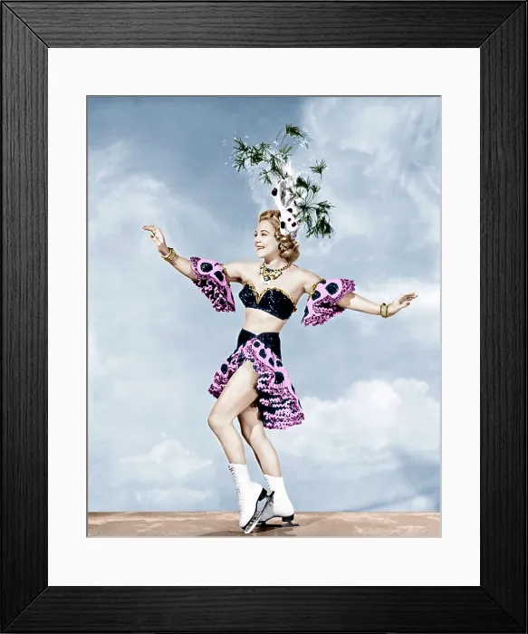 Framed Print : THE COUNTESS OF MONTE CRISTO, Sonja Henie, 1948 Framed Print : THE COUNTESS OF MONTE CRISTO, Sonja Henie, 1948