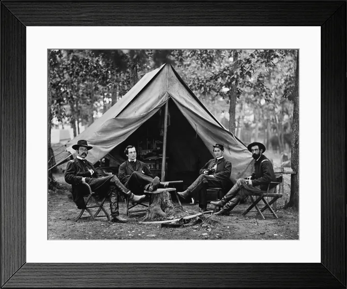 Framed Print : Col. George H. Sharpe was head of head of the Army of the Potomacs bureau of Military Information in the last two years of the US Civil War. In Jan