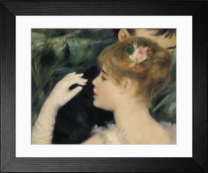 Framed Print : RENOIR, Pierre-Auguste (1841-1919). Dance in the City. 1883. Detail of Suzanne Valadon. Impressionism. Oil on canvas. FRANCE. Paris. Muse d'Orsay (Orsay Museum) Framed Print : RENOIR, Pierre-Auguste (1841-1919). Dance in the City. 1883. Detail of Suzanne Valadon. Impressionism. Oil on canvas. FRANCE. Paris. Muse d'Orsay (Orsay Museum)