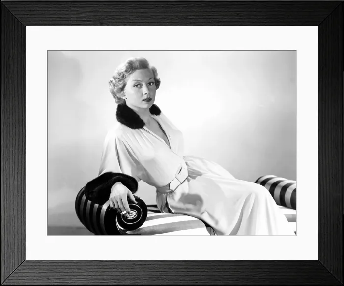 Framed Print : IN A LONELY PLACE, Gloria Grahame, in a gown by Jean Louis, 1950 Framed Print : IN A LONELY PLACE, Gloria Grahame, in a gown by Jean Louis, 1950