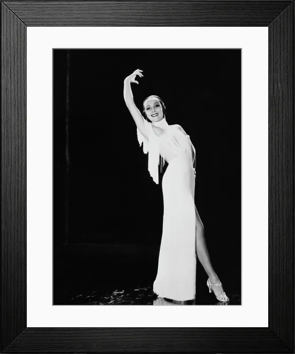 Framed Print : IN CALIENTE, Dolores del Rio in gown by Orry-Kelly, 1935 Framed Print : IN CALIENTE, Dolores del Rio in gown by Orry-Kelly, 1935