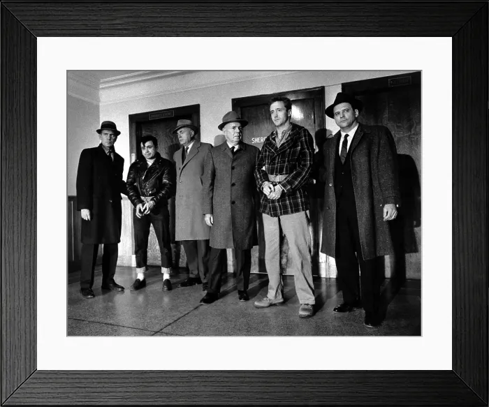 Framed Print : IN COLD BLOOD, John Forsythe, Robert Blake, James Flavin, Scott Wilson, Gerald S. O'Loughlin, 1967
