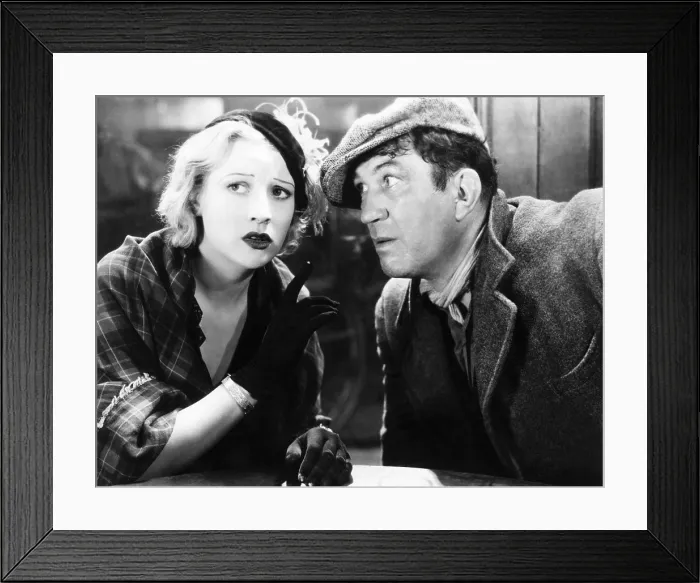 Framed Print : THE INFORMER, from left: Margot Grahame, Victor McLaglen, 1935 Framed Print : THE INFORMER, from left: Margot Grahame, Victor McLaglen, 1935