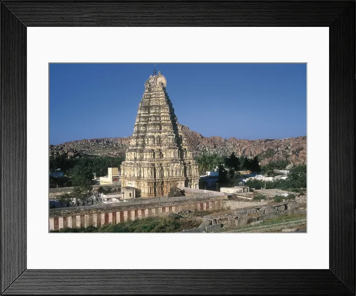 Framed Print : INDIA. KARNATAKA. Hampi. Virupaksha Temple. Hindu art. Architecture. AISA / Everett Collection**US SALES ONLY** Framed Print : INDIA. KARNATAKA. Hampi. Virupaksha Temple. Hindu art. Architecture. AISA / Everett Collection**US SALES ONLY**