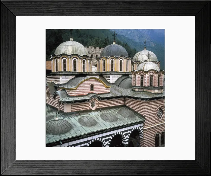Framed Print : BULGARIA. SOFIA. Rila. Monastery of Saint John of Rila. Church of the Nativity of the Virgin. Architecture. AISA / Everett Collection**US SALES ONLY** Framed Print : BULGARIA. SOFIA. Rila. Monastery of Saint John of Rila. Church of the Nativity of the Virgin. Architecture. AISA / Everett Collection**US SALES ONLY**
