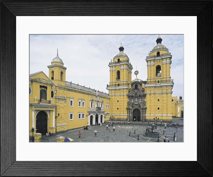 Framed Print : ECUADOR. Quito. Convent of San Francisco. Convent of San Francisco (1535). AISA / Everett Collection**US SALES ONLY**