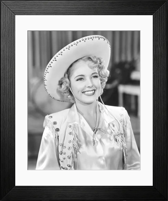 Framed Print : ROCKIN IN THE ROCKIES, Mary Beth Hughes, 1945