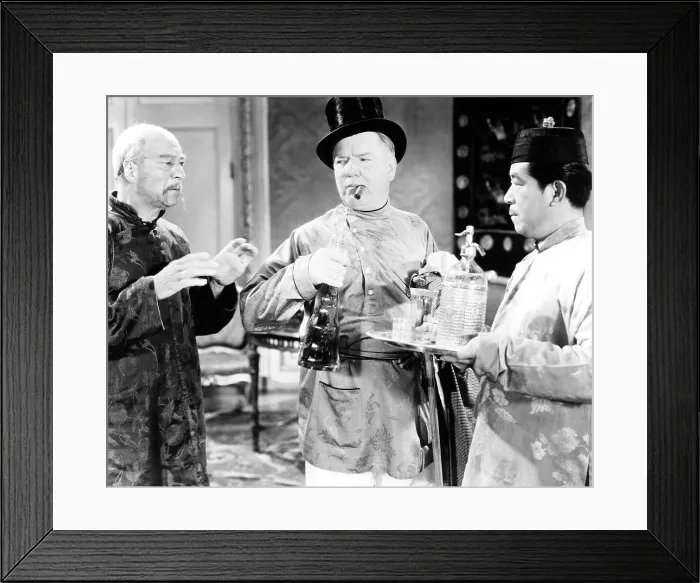 Framed Print : INTERNATIONAL HOUSE, Edmund Breese, W.C. Fields, Bo Ching, 1933 Framed Print : INTERNATIONAL HOUSE, Edmund Breese, W.C. Fields, Bo Ching, 1933