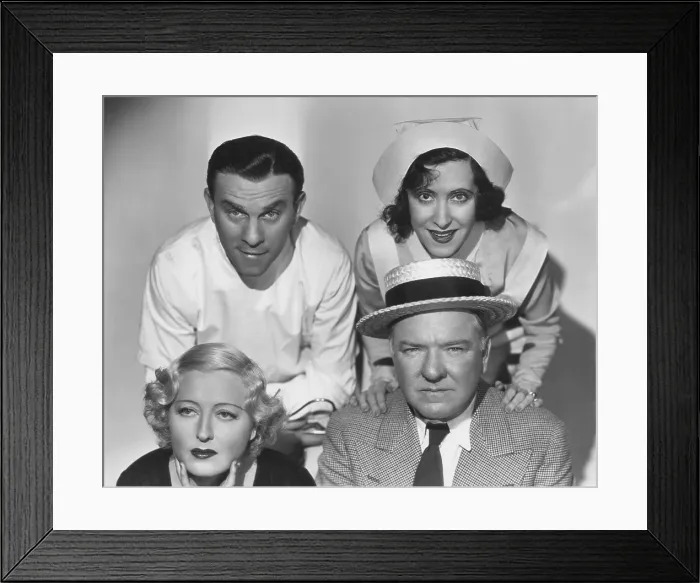 Framed Print : INTERNATIONAL HOUSE, bottom from left: Peggy Hopkins Joyce, W.C. Fields, top from left: George Burns, Gracie Allen, 1933 Framed Print : INTERNATIONAL HOUSE, bottom from left: Peggy Hopkins Joyce, W.C. Fields, top from left: George Burns, Gracie Allen, 1933