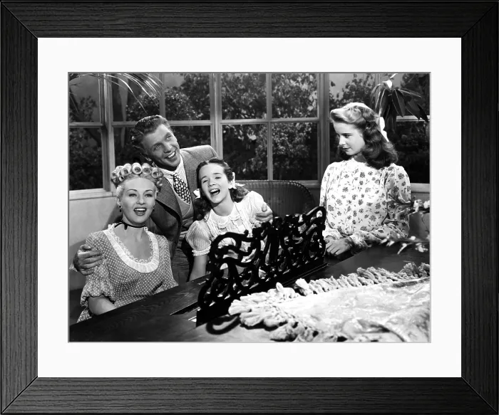 Framed Print : MOTHER WORE TIGHTS, Betty Grable, Dan Dailey, Connie Marshall, Mona Freeman, 1947, TM & Copyright (c) 20th Century Fox Film Corp. All rights reserved
