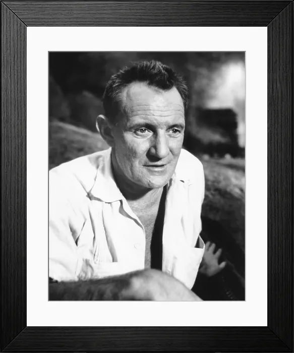 Framed Print : THE ROOTS OF HEAVEN, Trevor Howard, 1958, TM & Copyright 20th Century Fox Film Corp. All rights reserved