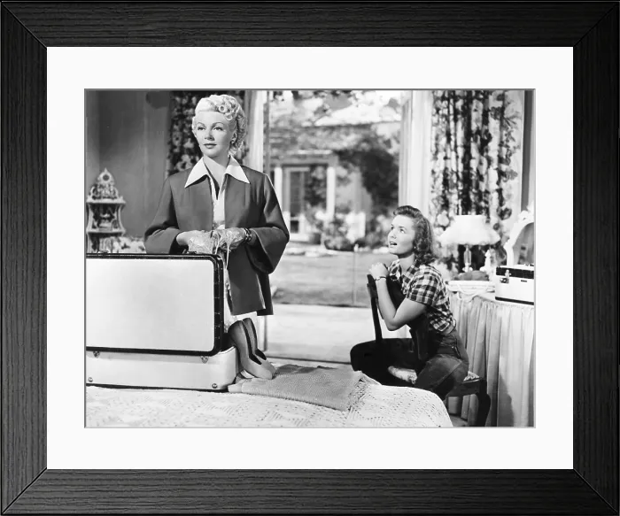 Framed Print : MR. IMPERIUM, from left, Lana Turner, Debbie Reynolds, 1951