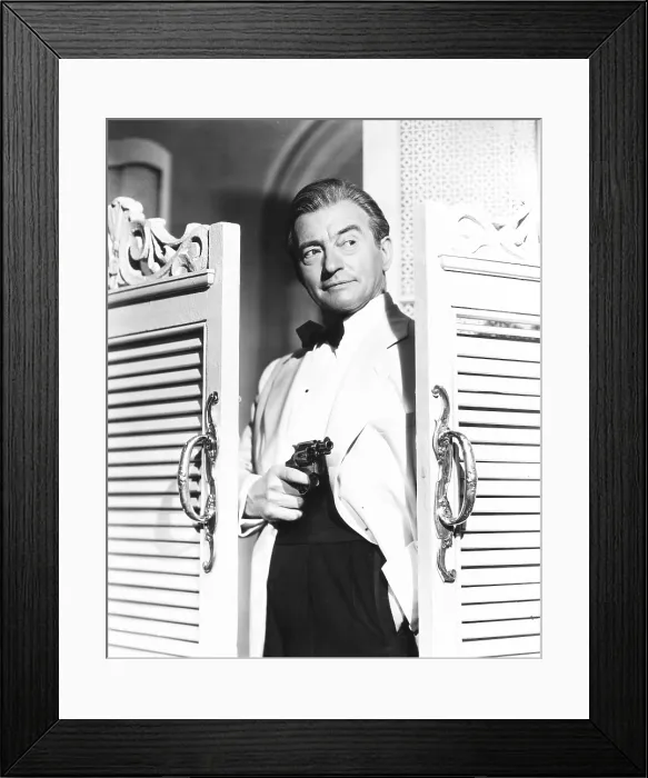 Framed Print : ROPE OF SAND, Claude Rains, 1949