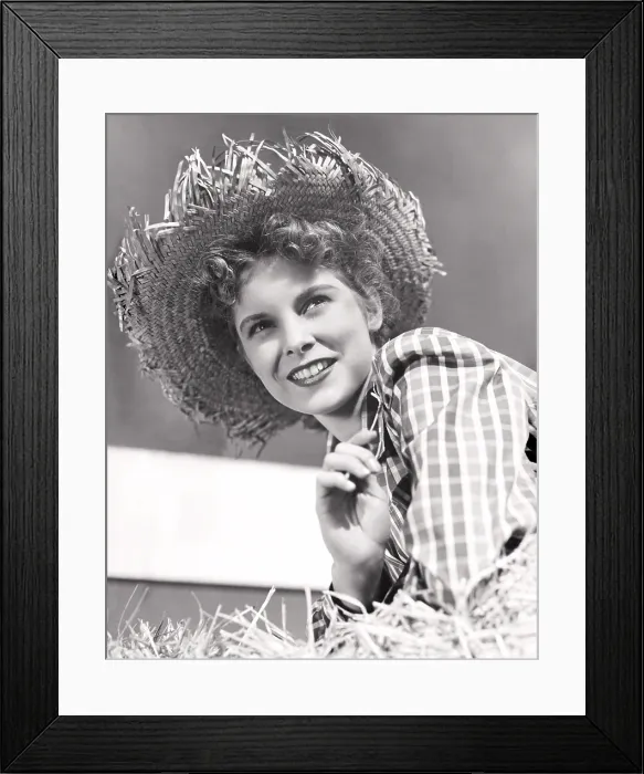 Framed Print : THE ROMANCE OF ROSY RIDGE, Janet Leigh, 1947 Framed Print : THE ROMANCE OF ROSY RIDGE, Janet Leigh, 1947