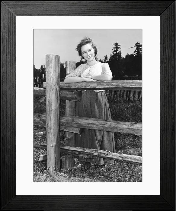 Framed Print : THE ROMANCE OF ROSY RIDGE, Janet Leigh, 1947 Framed Print : THE ROMANCE OF ROSY RIDGE, Janet Leigh, 1947