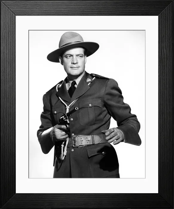 Framed Print : THE ROYAL MOUNTED PATROL, Charles Starrett, 1941