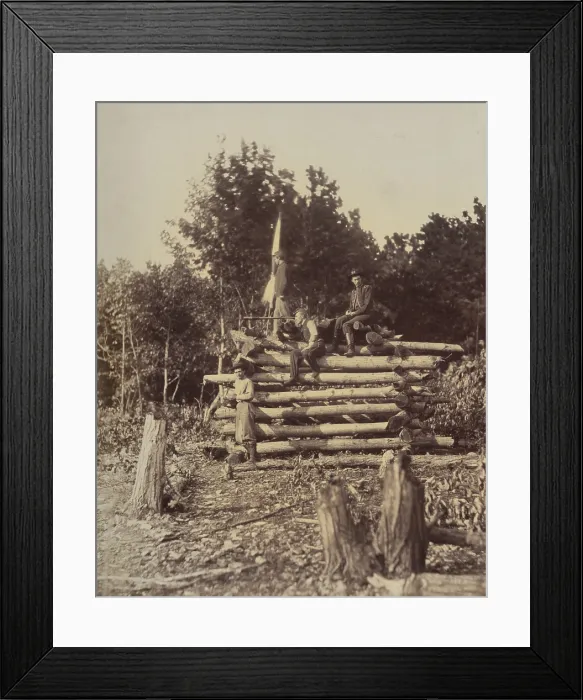 Framed Print : US Civil War. Battle of Antietam, also called Battle of Sharpsburg, Sept. 17, 1862. Union signal tower on Elk Mountain, Maryland, overlooks battlefield of Antietam Framed Print : US Civil War. Battle of Antietam, also called Battle of Sharpsburg, Sept. 17, 1862. Union signal tower on Elk Mountain, Maryland, overlooks battlefield of Antietam
