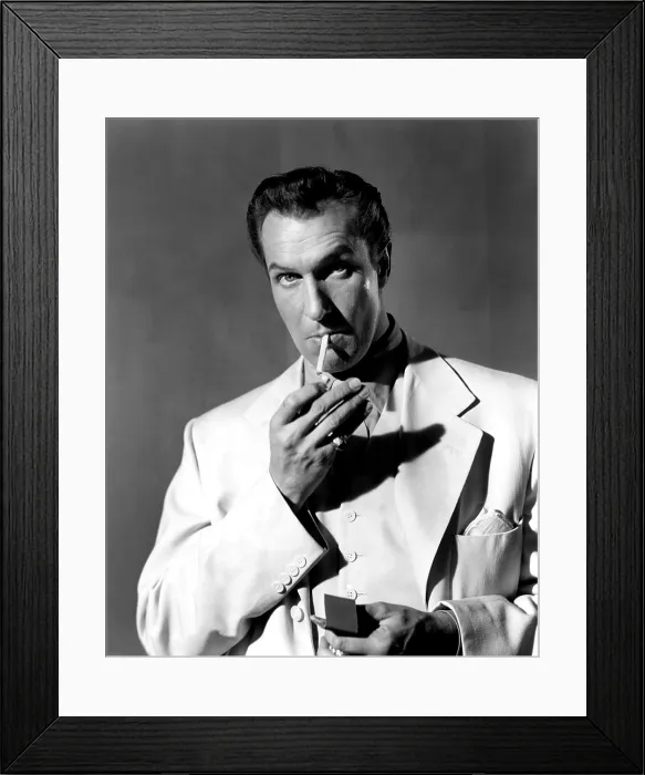 Framed Print : ROGUE'S REGIMENT, Vincent Price, 1948
