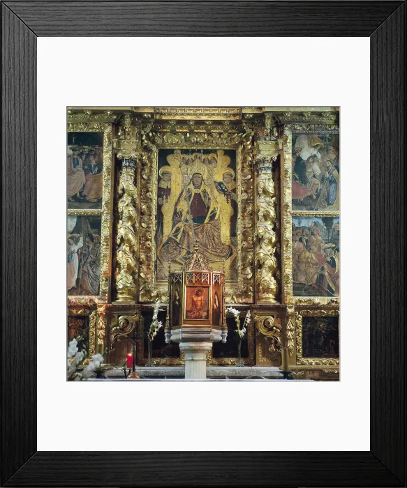 Framed Print : Altarpiece of Saint Victorian. 16th c. SPAIN. Barbastro. St. Mary of the Assumption's Cathedral. Painting. AISA / Everett Collection**US SALES ONLY** Framed Print : Altarpiece of Saint Victorian. 16th c. SPAIN. Barbastro. St. Mary of the Assumption's Cathedral. Painting. AISA / Everett Collection**US SALES ONLY**