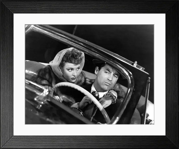 Framed Print : MR. LUCKY, Laraine Day, Cary Grant, 1943