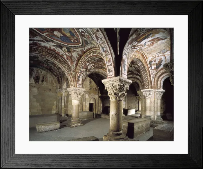 Framed Print : Royal Collegiate Church of San Isidoro. Royal Pantheon. 12th c. SPAIN. Len. Royal Collegiate Church of San Isidoro. Romanesque art. Architecture Framed Print : Royal Collegiate Church of San Isidoro. Royal Pantheon. 12th c. SPAIN. Len. Royal Collegiate Church of San Isidoro. Romanesque art. Architecture