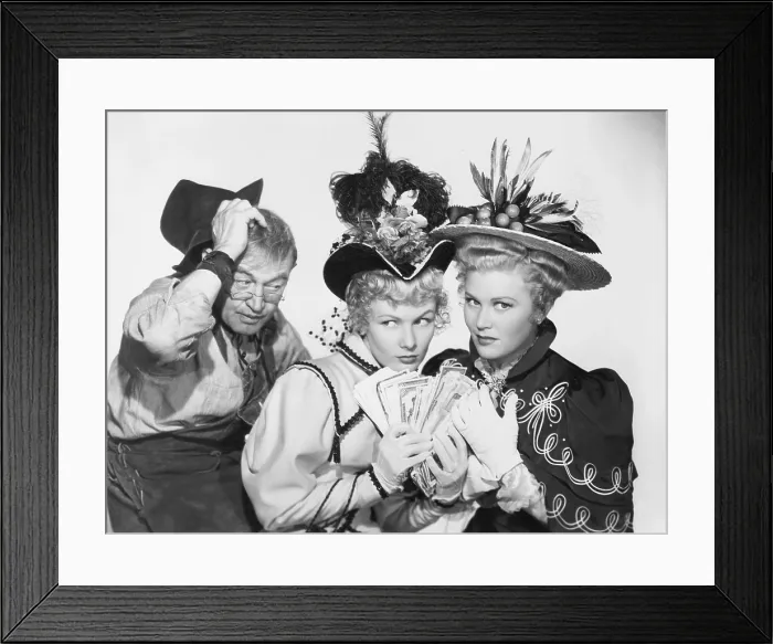 Framed Print : THE SAINTED SISTERS, from left: Barry Fitzgerald, Veronica Lake, Joan Caulfield, 1948 Framed Print : THE SAINTED SISTERS, from left: Barry Fitzgerald, Veronica Lake, Joan Caulfield, 1948