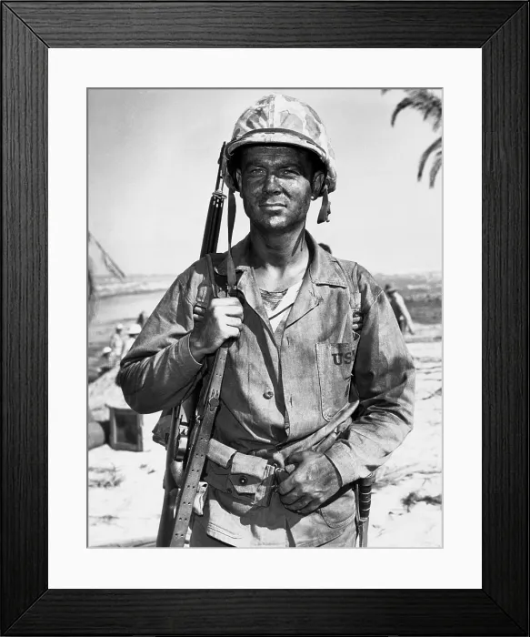 Framed Print : SANDS OF IWO JIMA, Arthur Franz, 1949