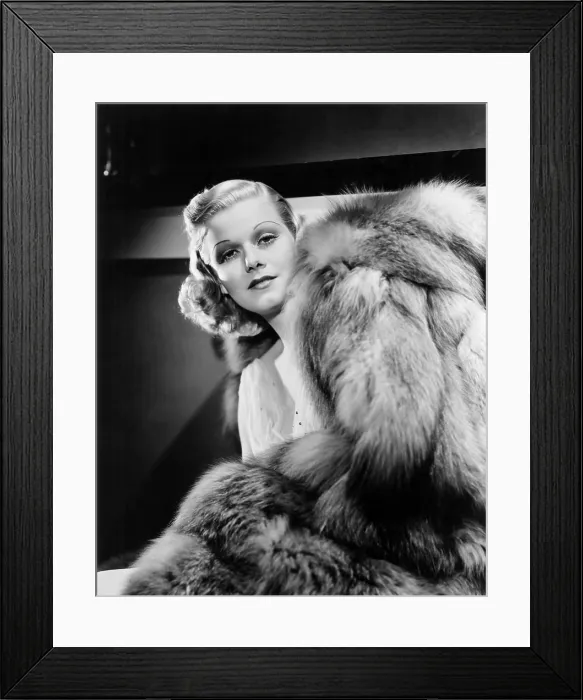 Framed Print : SARATOGA, Jean Harlow, in her final portrait sitting, spring 1937 Framed Print : SARATOGA, Jean Harlow, in her final portrait sitting, spring 1937