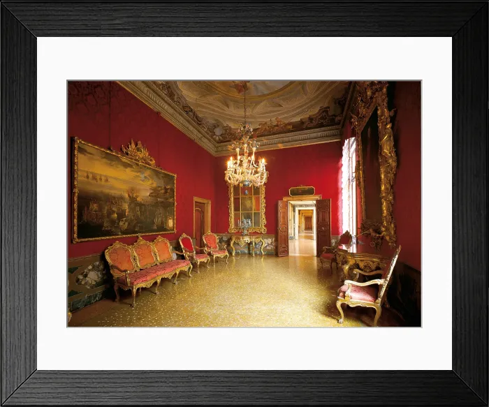 Framed Print : The Fresco Hall in Mocenigo Palace (Sala dell'affresco di Palazzo Mocenigo), 1600, 17th Century, architecture - Italy, Veneto, Venice, Mocenigo Palace. Detail Framed Print : The Fresco Hall in Mocenigo Palace (Sala dell'affresco di Palazzo Mocenigo), 1600, 17th Century, architecture - Italy, Veneto, Venice, Mocenigo Palace. Detail
