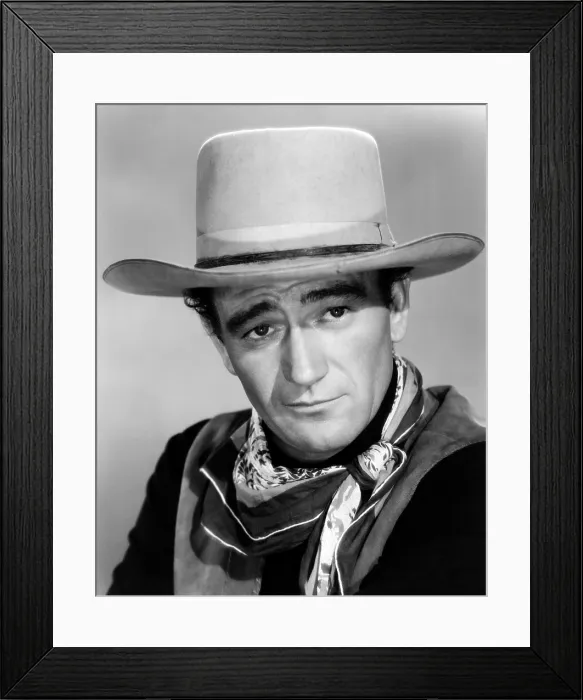Framed Print : IN OLD OKLAHOMA, (aka WAR OF THE WILDCATS), John Wayne, 1943 Framed Print : IN OLD OKLAHOMA, (aka WAR OF THE WILDCATS), John Wayne, 1943