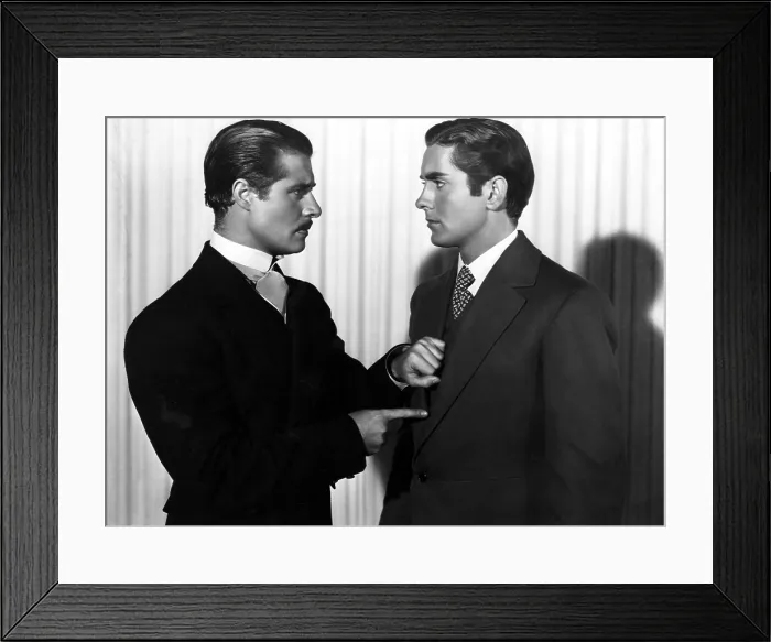 Framed Print : IN OLD CHICAGO, Don Ameche, Tyrone Power, 1937. TM and Copyright 20th Century Fox Film Corp. All rights reserved. Courtesy: Everett Collection