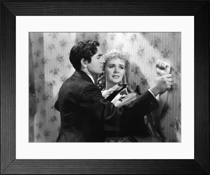 Framed Print : IN OLD CHICAGO, from left: Tyrone Power, Alice Faye, 1938, TM & Copyright 20th Century Fox Film Corp. / courtesy Everett Collection