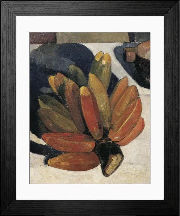 Framed Print : GAUGUIN, Paul (1848-1903). The Meal or The Bananas. 1891. Detail of the bananas. Impressionism. Oil on canvas. FRANCE. Paris. Muse d'Orsay (Orsay Museum) Framed Print : GAUGUIN, Paul (1848-1903). The Meal or The Bananas. 1891. Detail of the bananas. Impressionism. Oil on canvas. FRANCE. Paris. Muse d'Orsay (Orsay Museum)