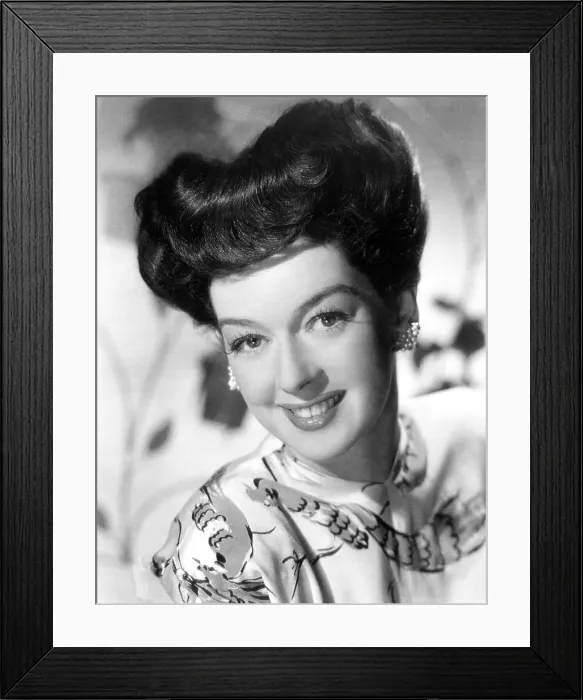 Framed Print : ROUGHLY SPEAKING, Rosalind Russell, 1945 Framed Print : ROUGHLY SPEAKING, Rosalind Russell, 1945