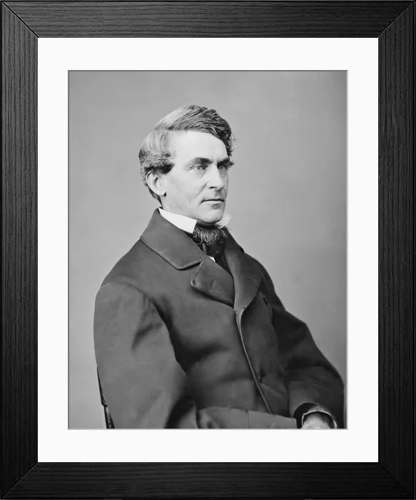 Framed Print : Theodore Frelinghuysen, was the Whig vice presidential nominee, running with Henry Clay, in the election of 1844 Framed Print : Theodore Frelinghuysen, was the Whig vice presidential nominee, running with Henry Clay, in the election of 1844