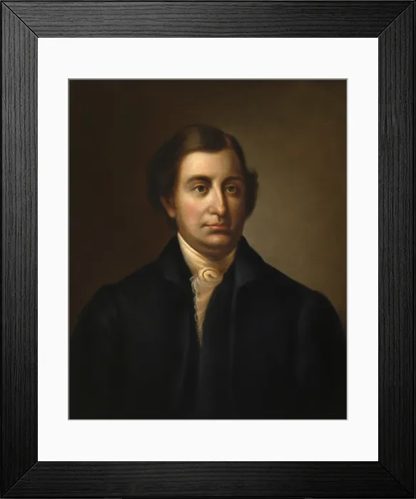 Framed Print : Edmund Jennings Randolph served as a Virginia delegate to the Continental Congress from 1779-1782, and to the Constitutional convention in 1787 Framed Print : Edmund Jennings Randolph served as a Virginia delegate to the Continental Congress from 1779-1782, and to the Constitutional convention in 1787