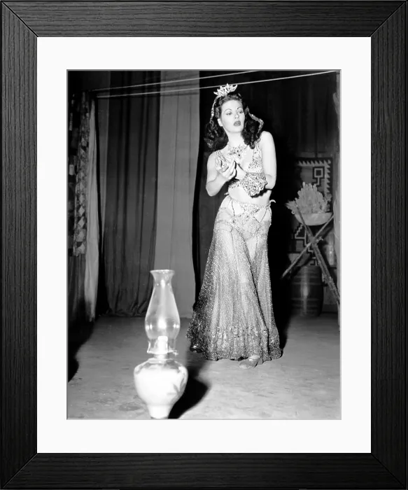 Framed Print : SALOME, WHERE SHE DANCED, Yvonne De Carlo, 1945 Framed Print : SALOME, WHERE SHE DANCED, Yvonne De Carlo, 1945