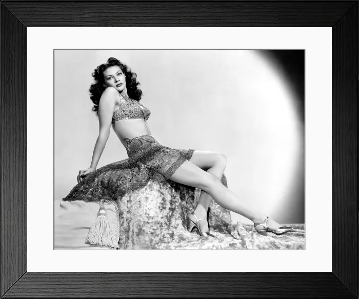 Framed Print : SALOME, WHERE SHE DANCED, Yvonne De Carlo, 1945