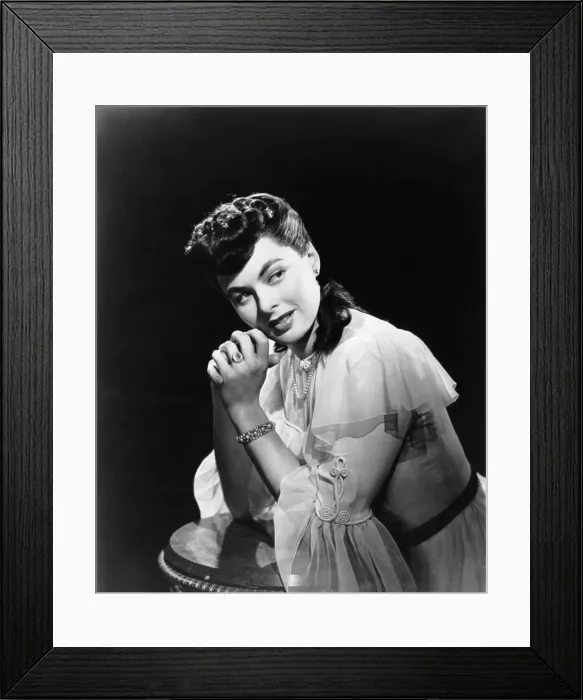 Framed Print : SARATOGA TRUNK, Ingrid Bergman, 1945