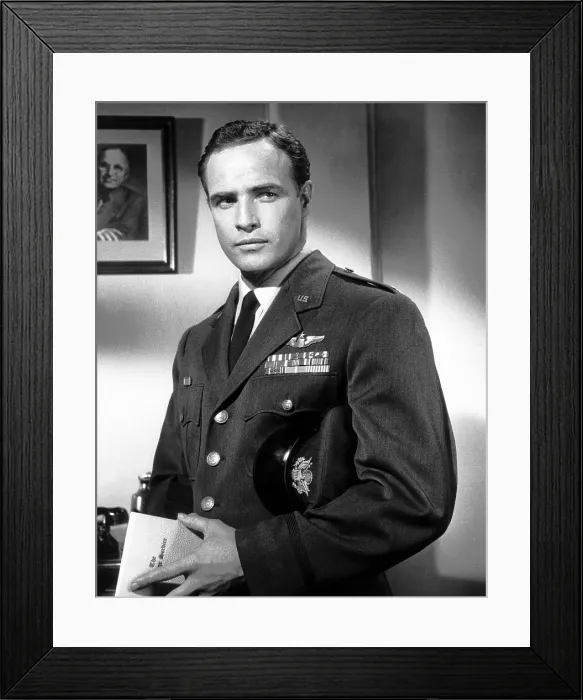 Framed Print : SAYONARA, Marlon Brando, 1967