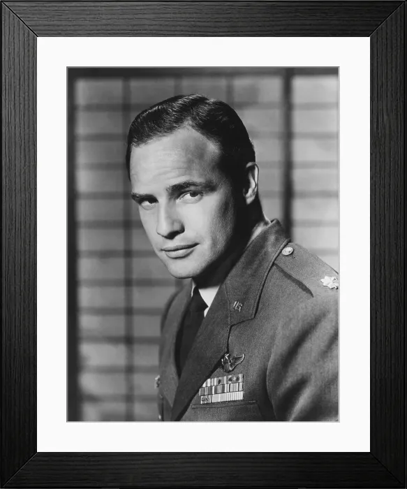 Framed Print : SAYONARA, Marlon Brando, 1957