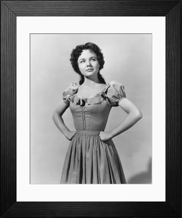 Framed Print : SADDLE TRAMP, Wanda Hendrix, 1950 Framed Print : SADDLE TRAMP, Wanda Hendrix, 1950
