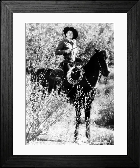 Framed Print : SAGEBRUSH TRAIL, John Wayne, 1933 Framed Print : SAGEBRUSH TRAIL, John Wayne, 1933