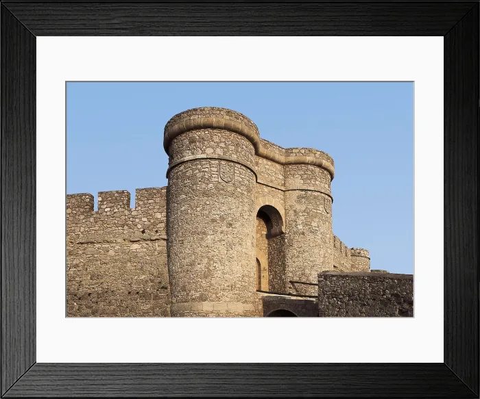 Framed Print : SPAIN. CASTILE AND LEON. SEGOVIA. Seplveda. Castle (13th-14th c.). Architecture. AISA / Everett Collection**US SALES ONLY**