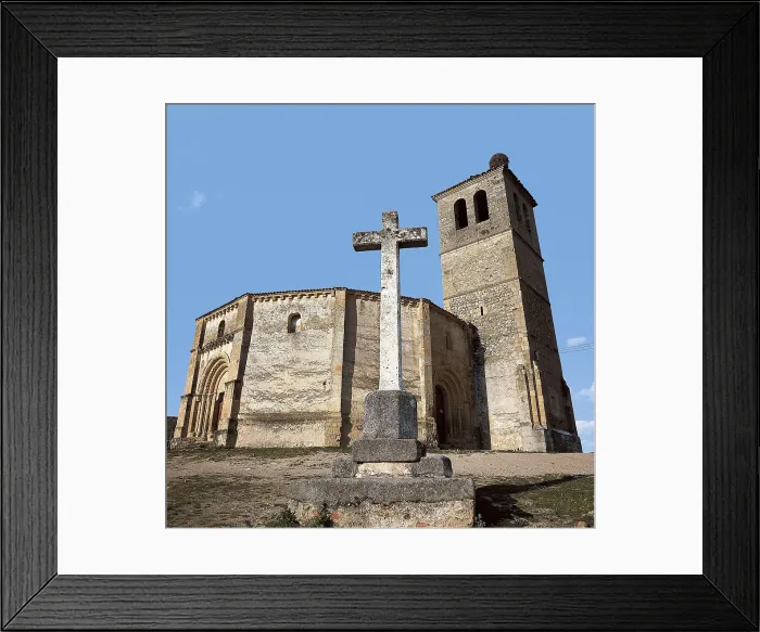 Framed Print : SPAIN. CASTILE AND LEON. SEGOVIA. Segovia. Church of the Vera Cruz, romanesque building founded by the Knights of the Order of the Holy Sepulchre in 1208. Romanesque art Framed Print : SPAIN. CASTILE AND LEON. SEGOVIA. Segovia. Church of the Vera Cruz, romanesque building founded by the Knights of the Order of the Holy Sepulchre in 1208. Romanesque art