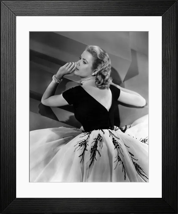 Framed Print : REAR WINDOW, Grace Kelly in publicity shot, 1954